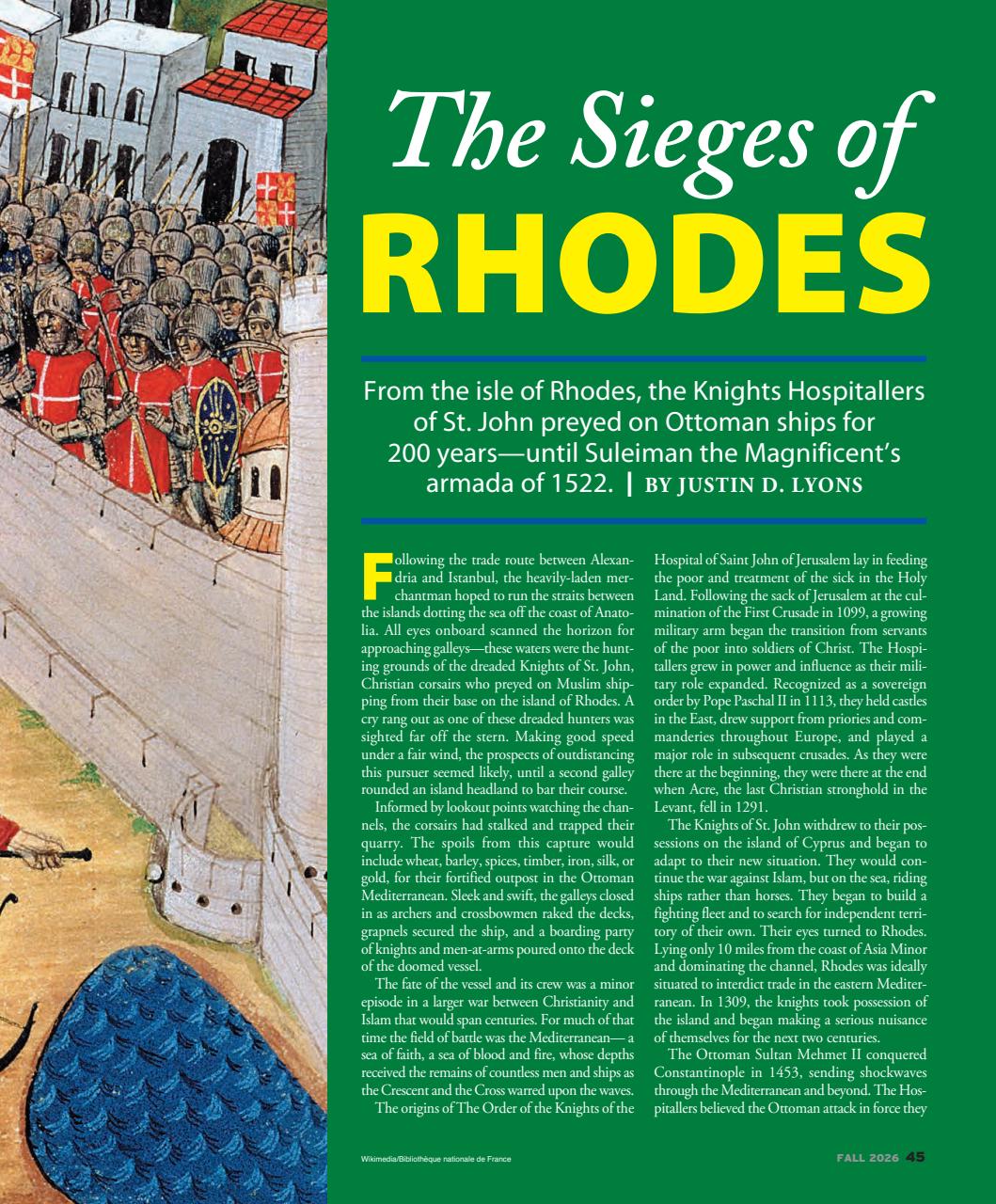 Military Heritage Preview Pages