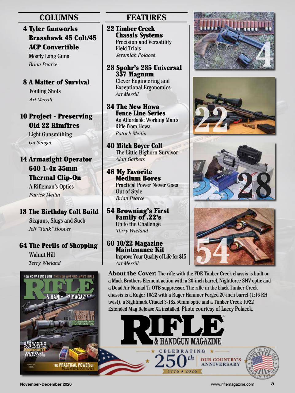 Rifle Preview Pages