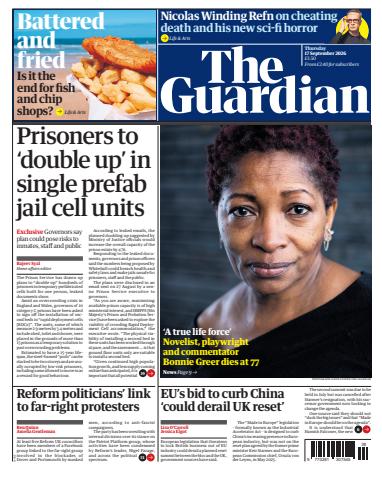 The Guardian Newspaper issue Thursday, 17 September 2026
