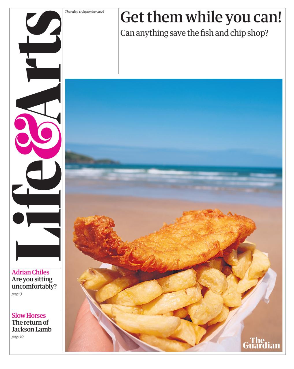 The Guardian Newspaper Preview Pages