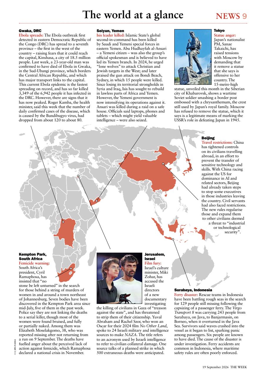 The Week Preview Pages