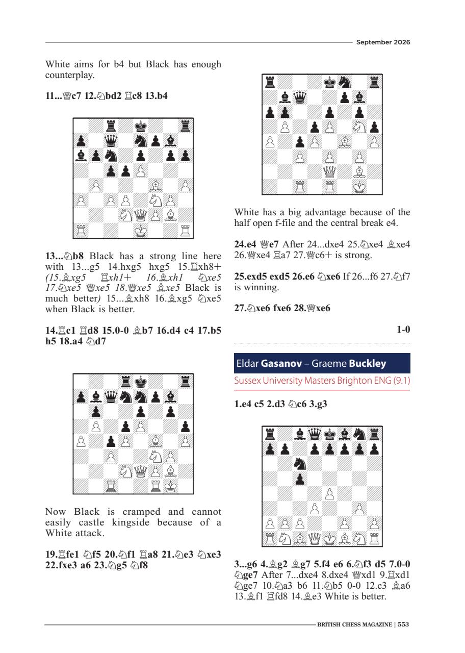 British Chess Magazine Preview Pages