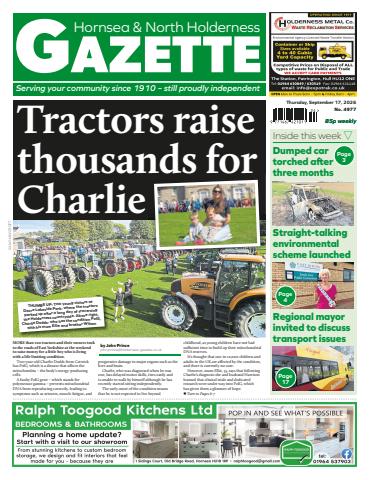 Hornsea Gazette September 17, 2026 issue Hornsea Gazette September 17, 2026