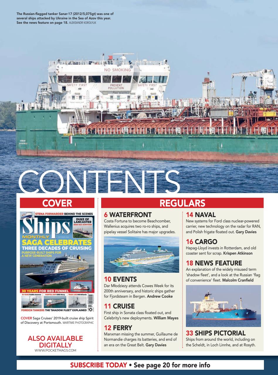 Ships Monthly Preview Pages