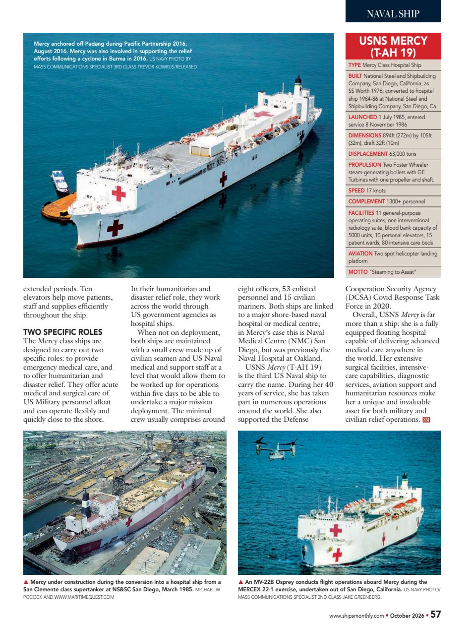 Ships Monthly Preview Pages