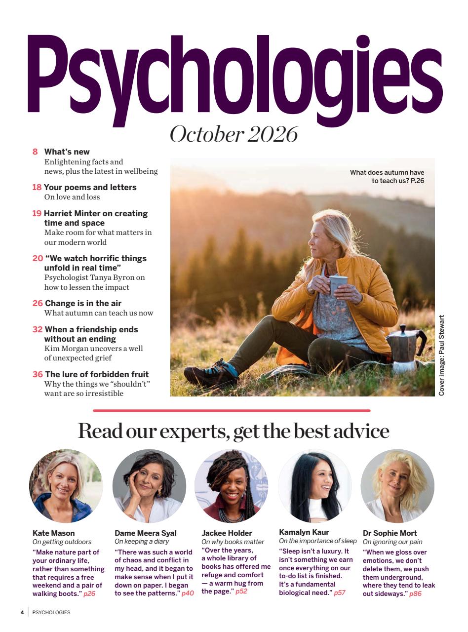 Psychologies Preview Pages