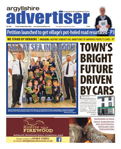 Argyllshire Advertiser issue Friday, September 18, 2026