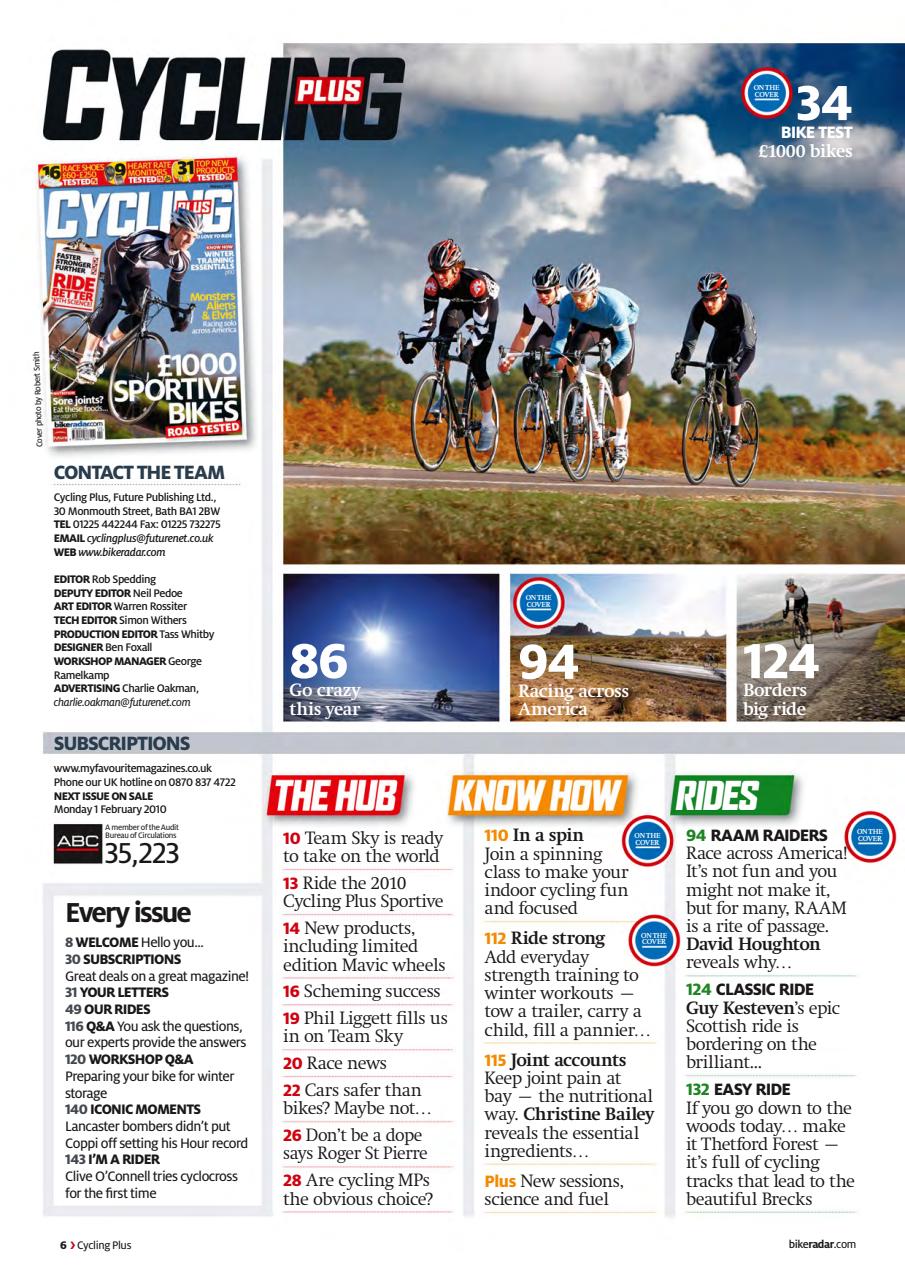 Cycling Plus Preview Pages
