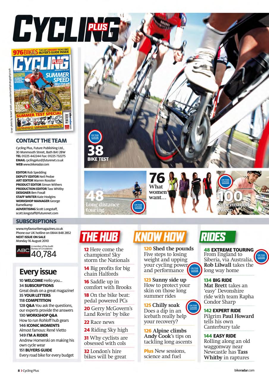 Cycling Plus Preview Pages