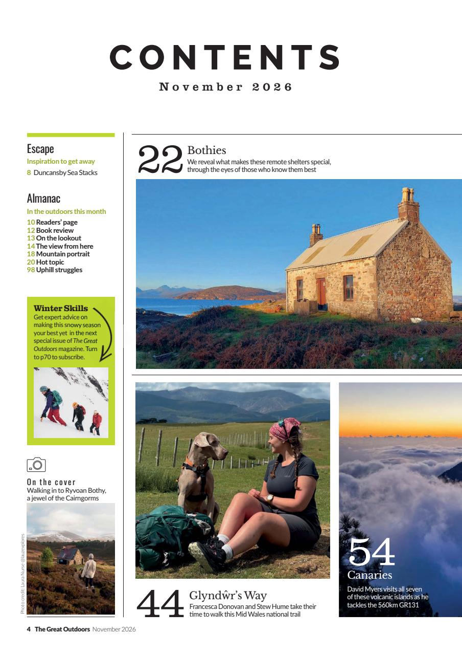 TGO - The Great Outdoors Magazine Preview Pages