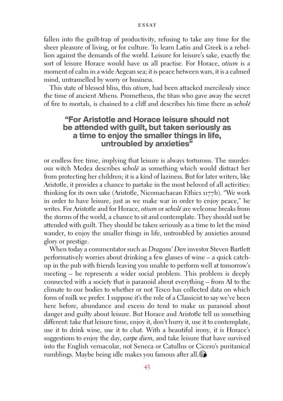 The Idler Magazine Preview Pages