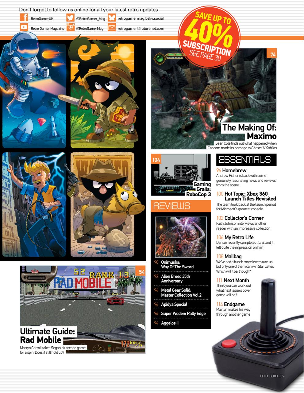 Retro Gamer Preview Pages