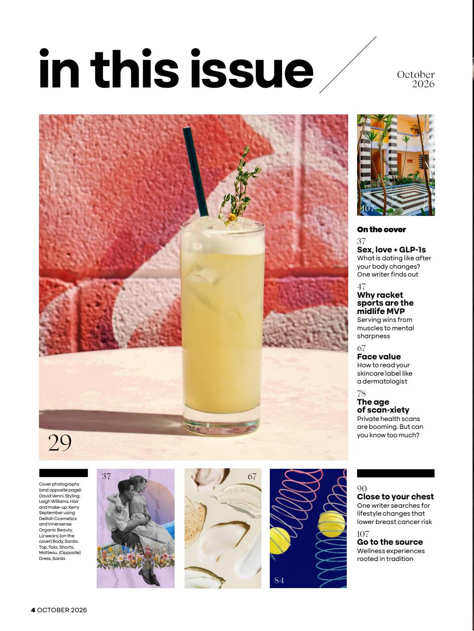 Women's Health Preview Pages