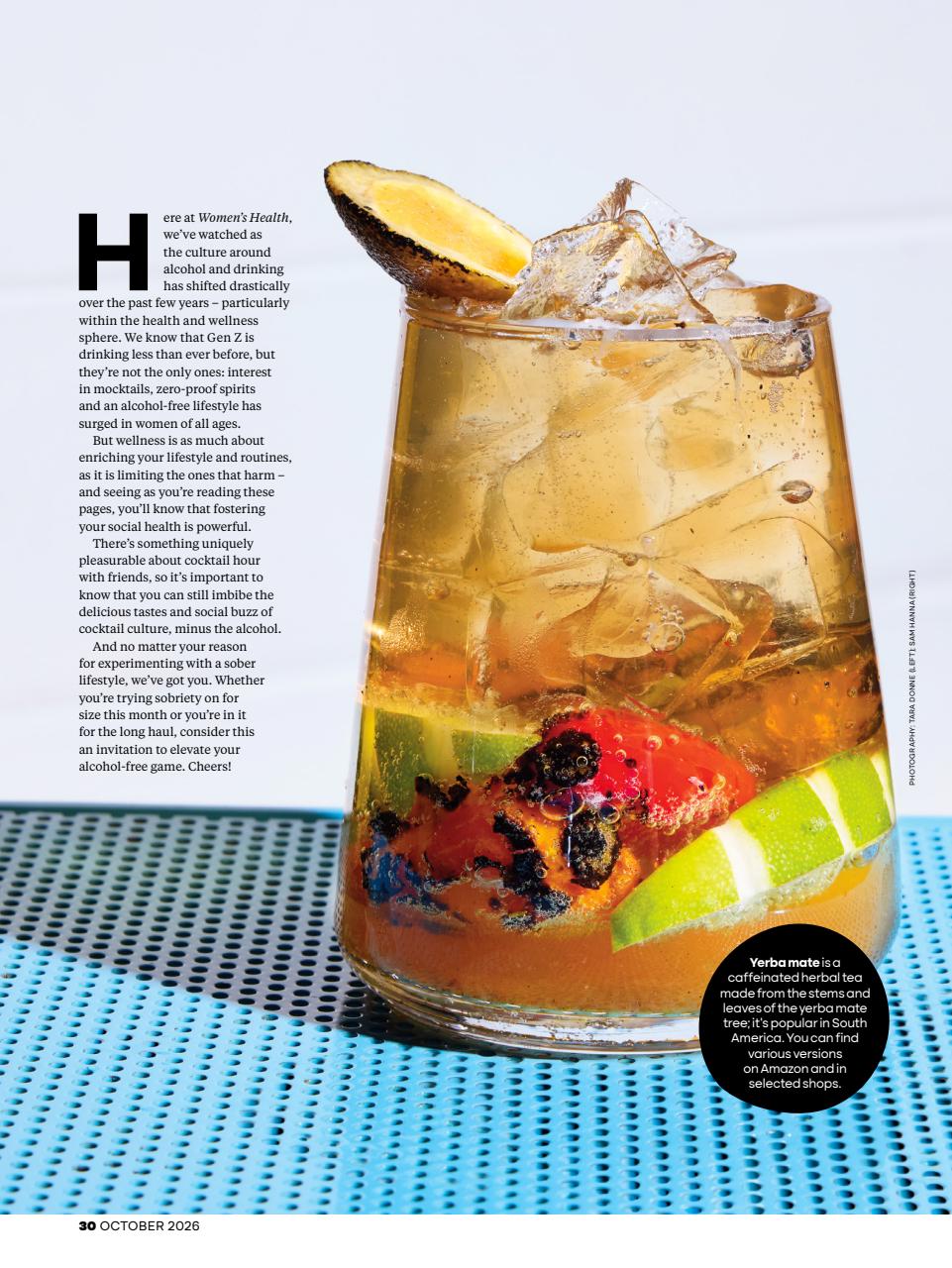 Women's Health Preview Pages