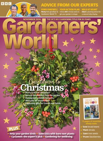 BBC Gardeners’ World Magazine issue Nov-26