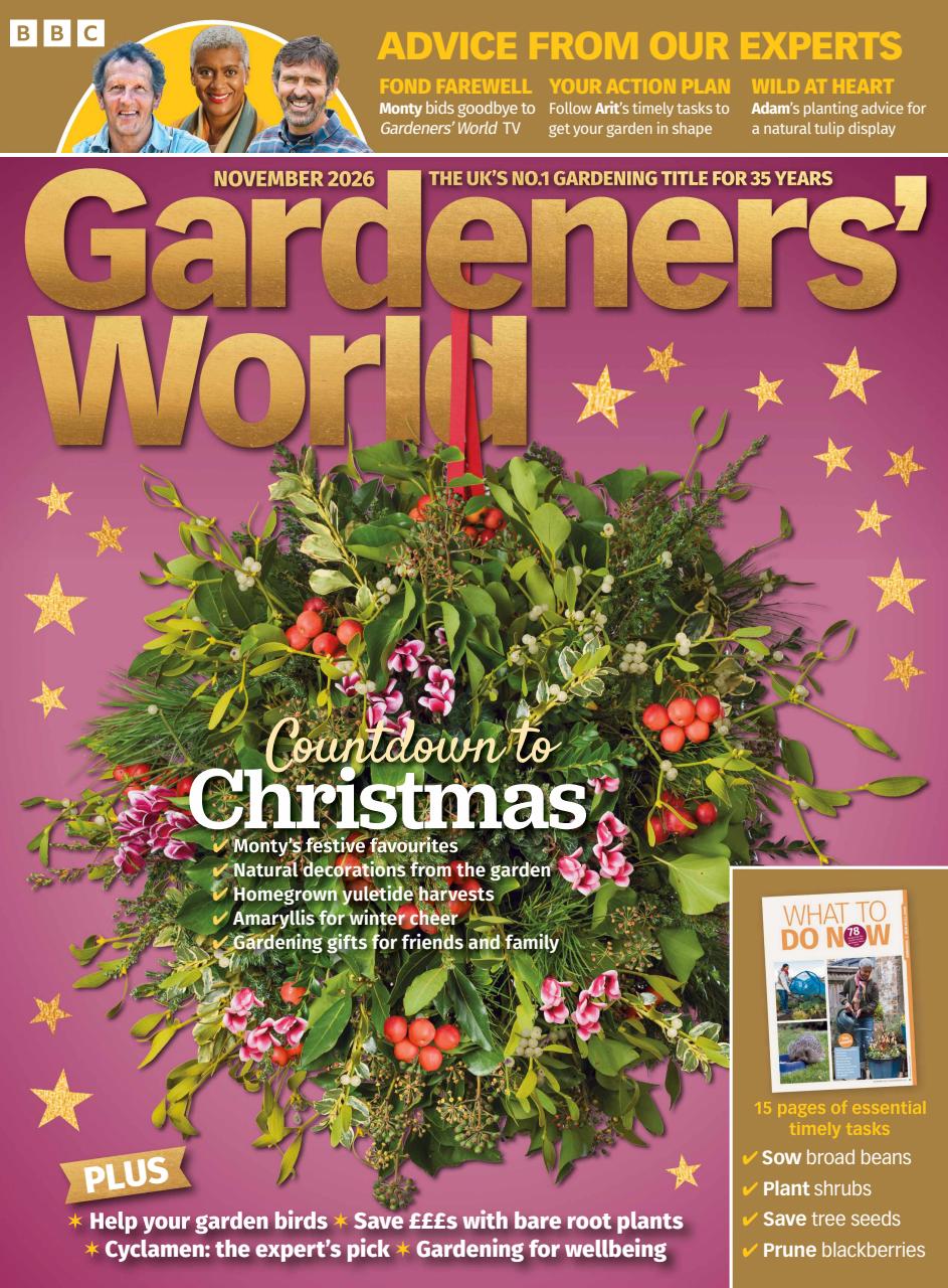 BBC Gardeners’ World Magazine Preview Pages