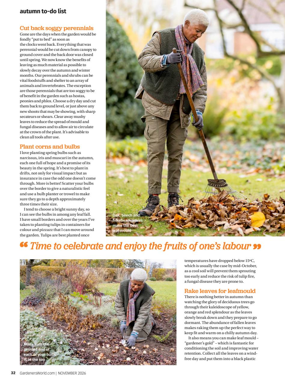 BBC Gardeners’ World Magazine Preview Pages