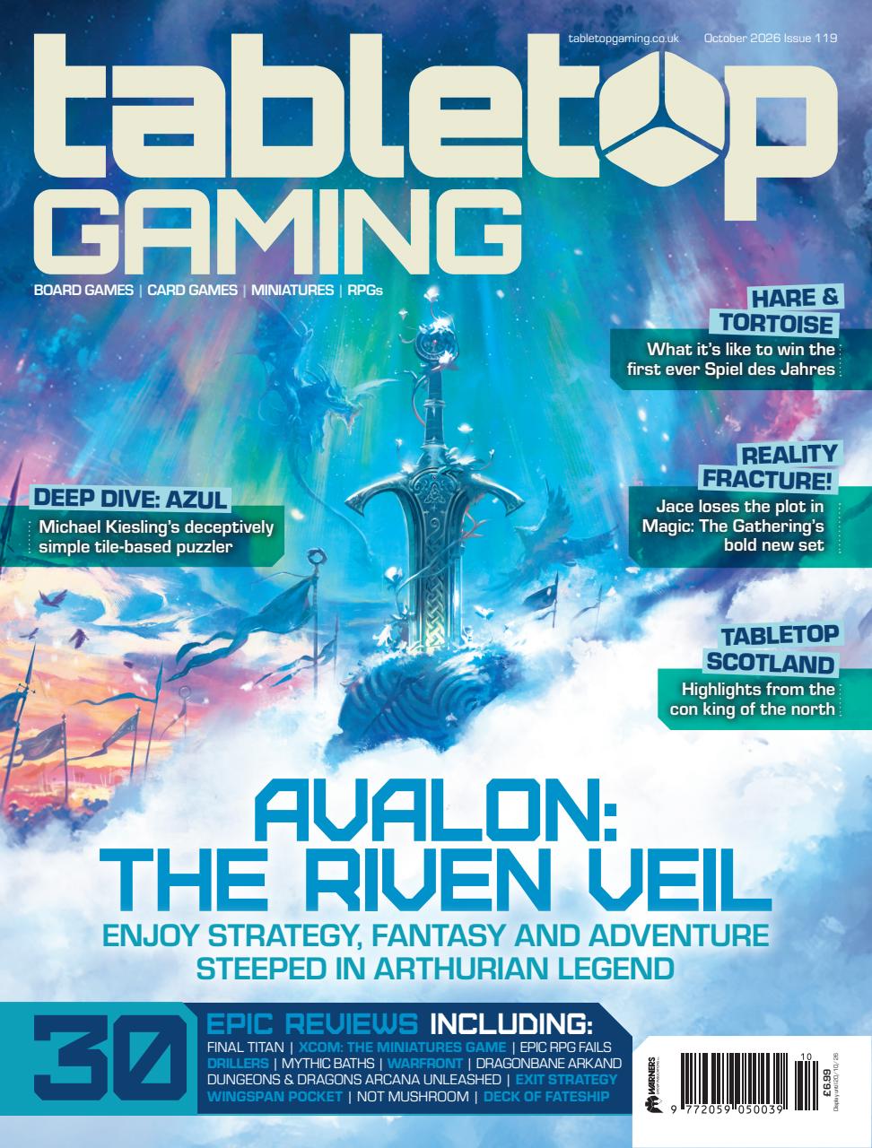 Tabletop Gaming Preview Pages