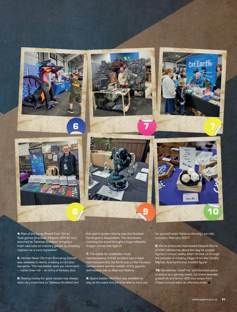Tabletop Gaming Preview Pages