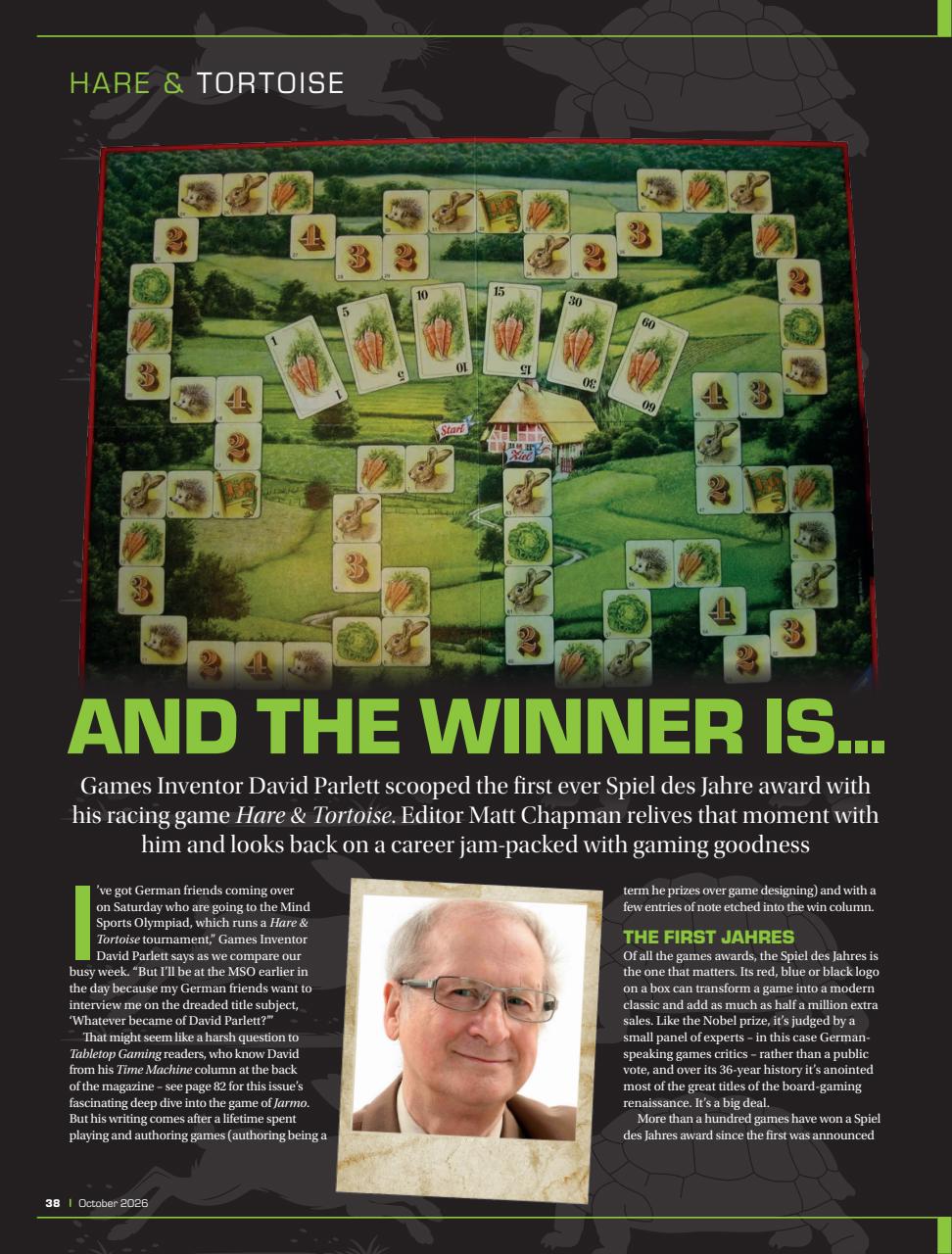 Tabletop Gaming Preview Pages