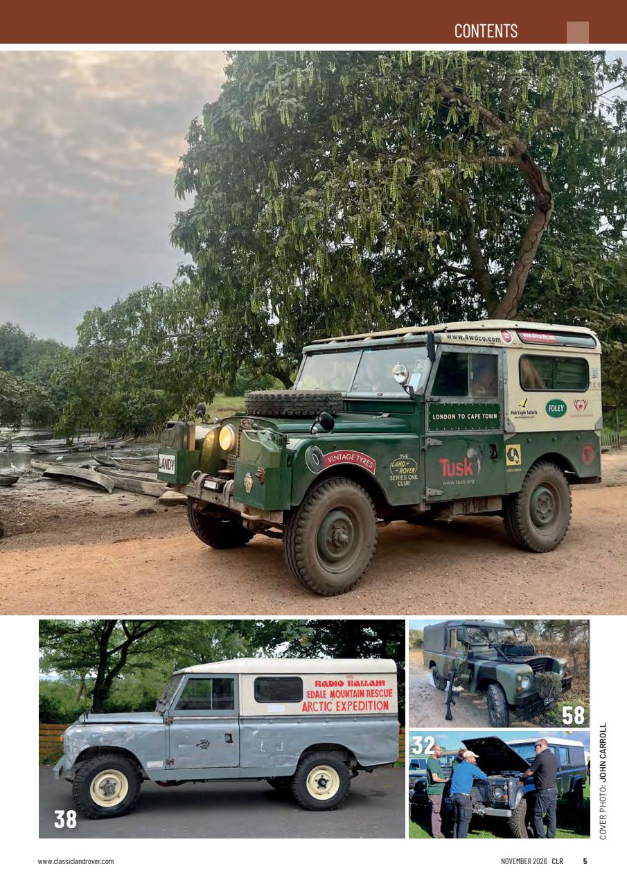 Classic Land Rover Magazine Preview Pages