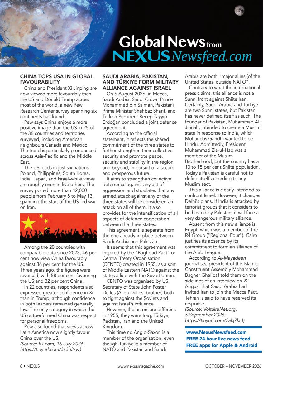 Nexus Magazine Preview Pages