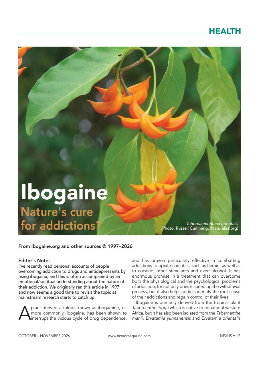 Nexus Magazine Preview Pages