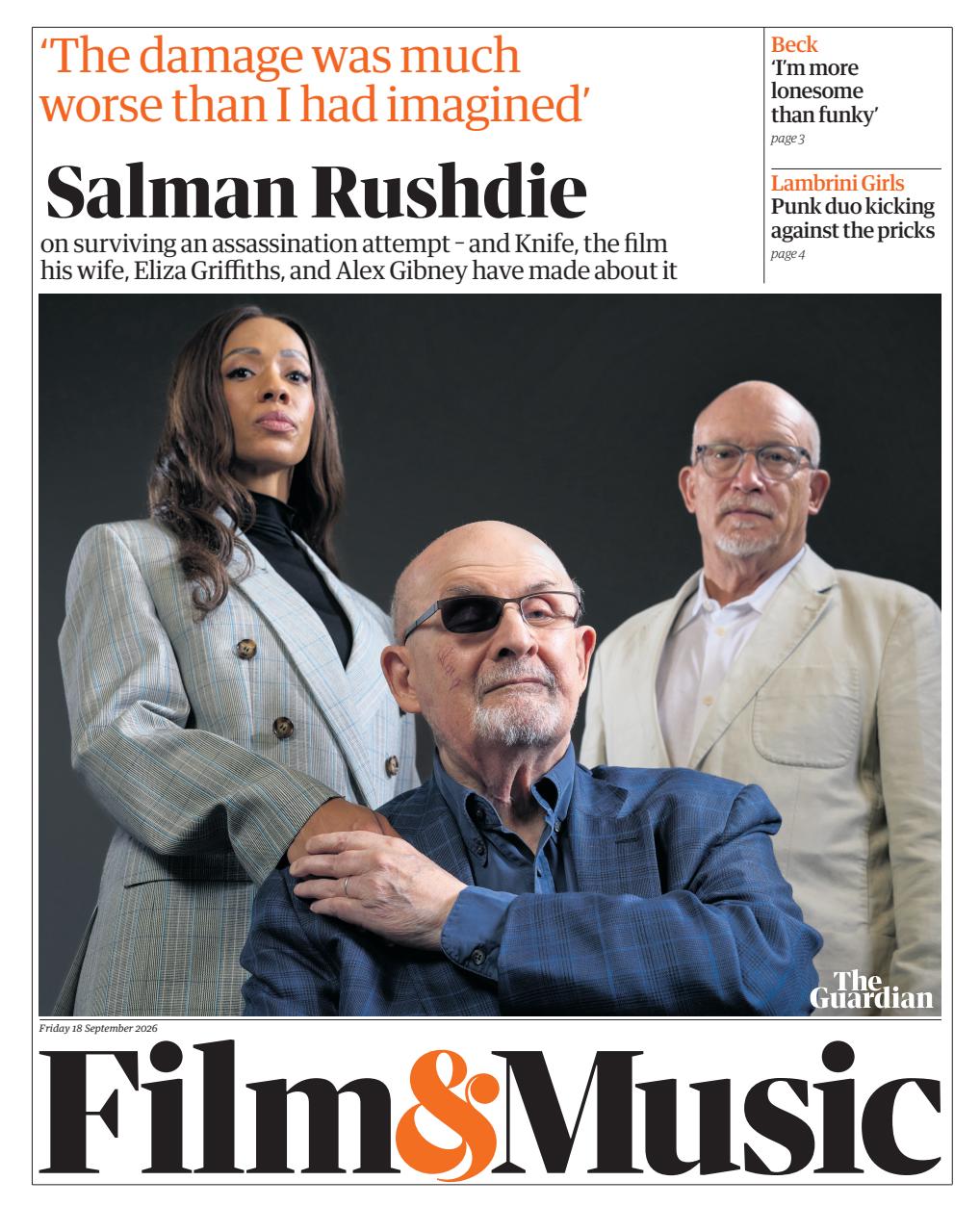 The Guardian Newspaper Preview Pages