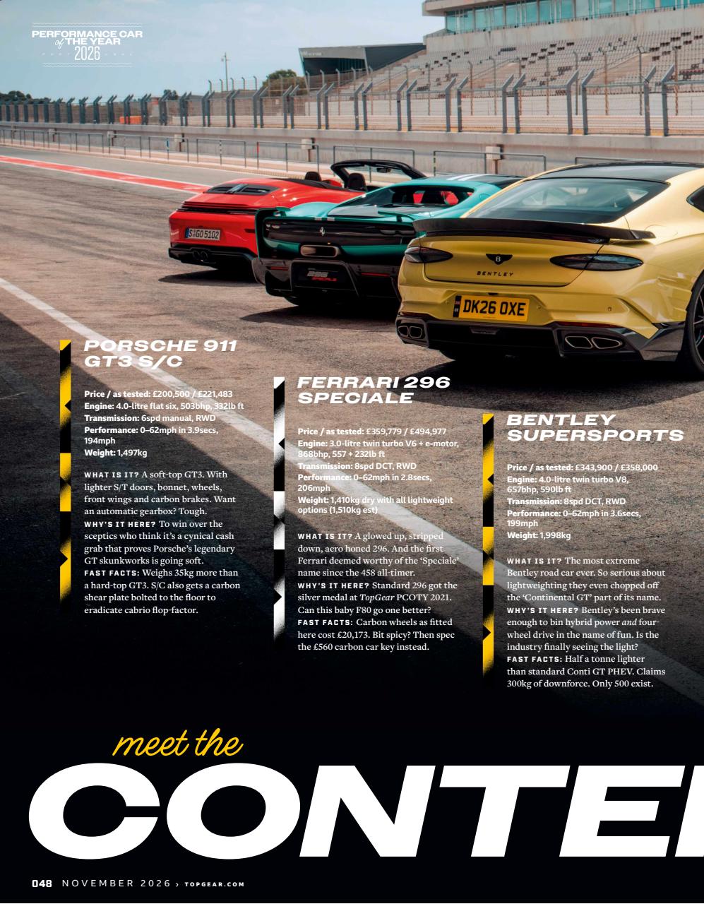 BBC Top Gear Magazine Preview Pages