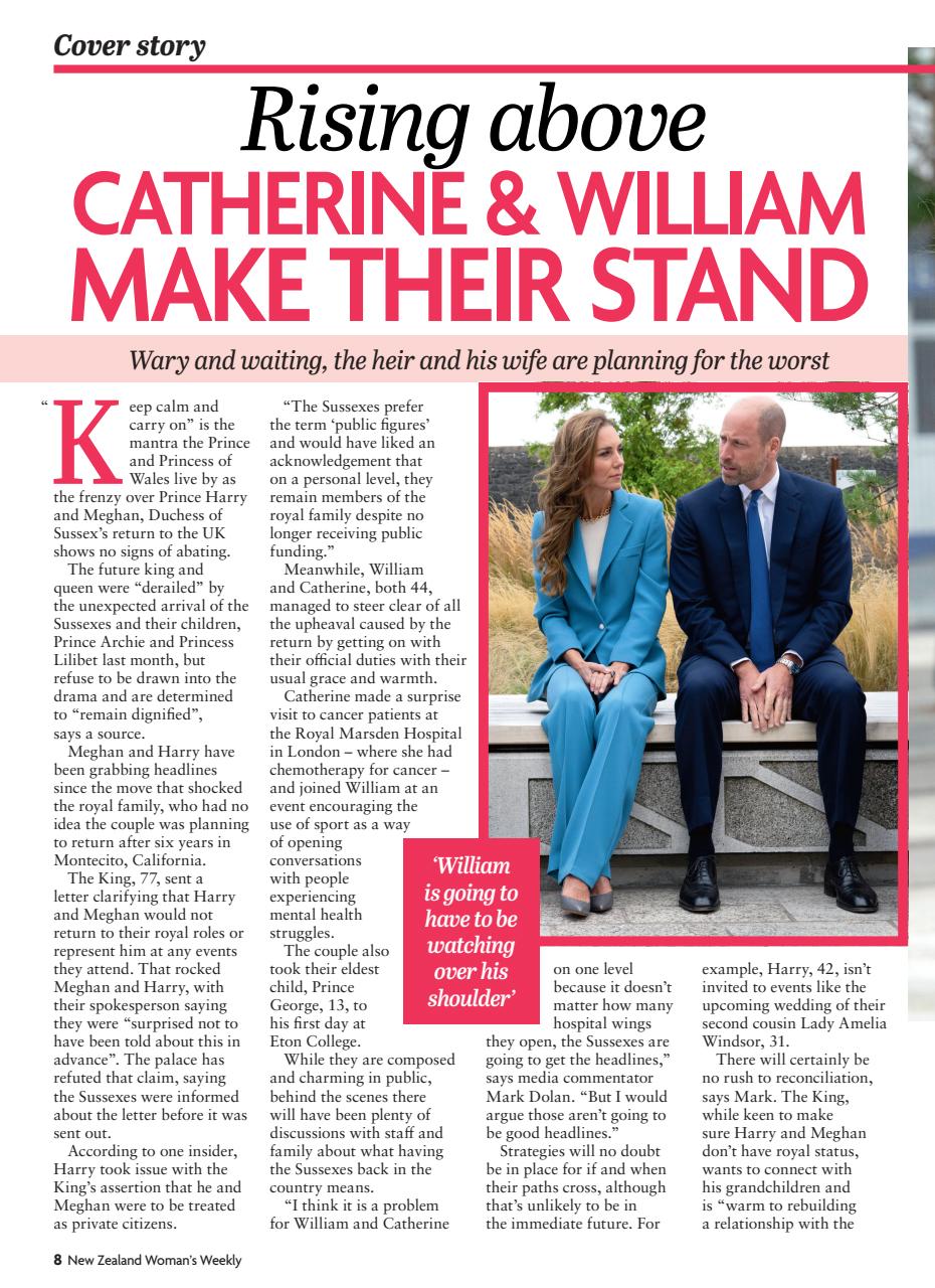 NZ Woman's Weekly Preview Pages