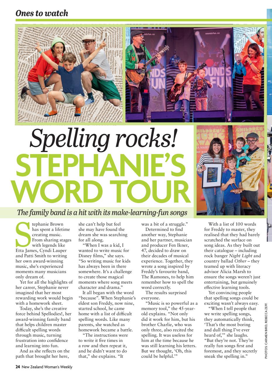 NZ Woman's Weekly Preview Pages