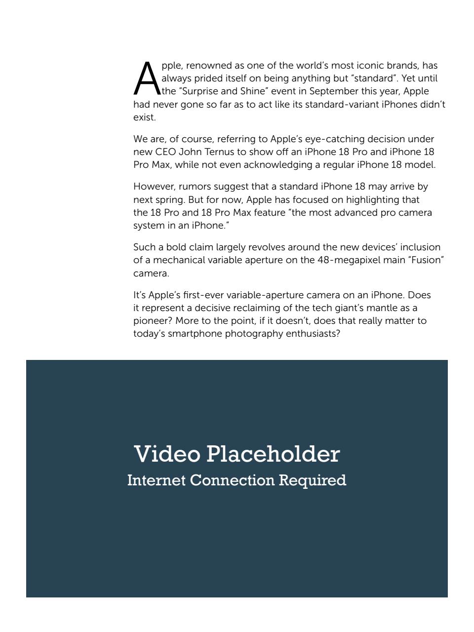 Mobiography Preview Pages