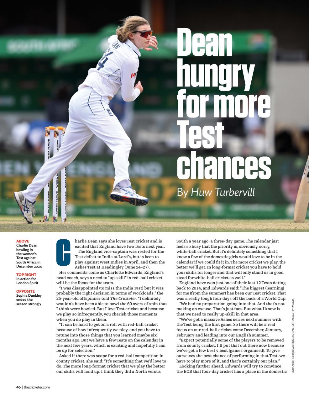 The Cricketer Magazine Preview Pages