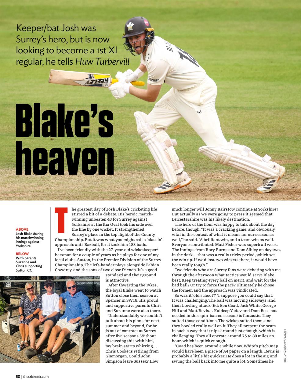 The Cricketer Magazine Preview Pages