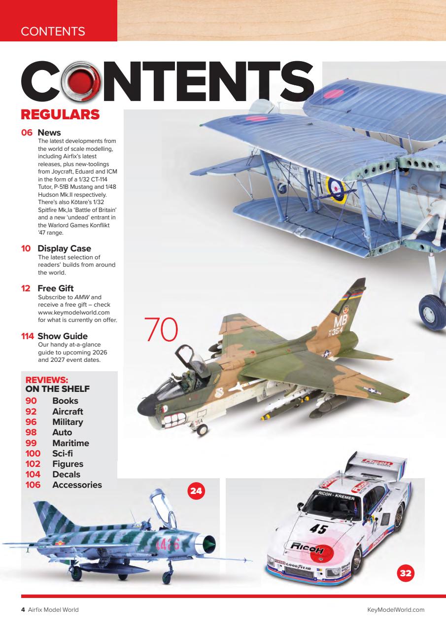 Airfix Model World Preview Pages