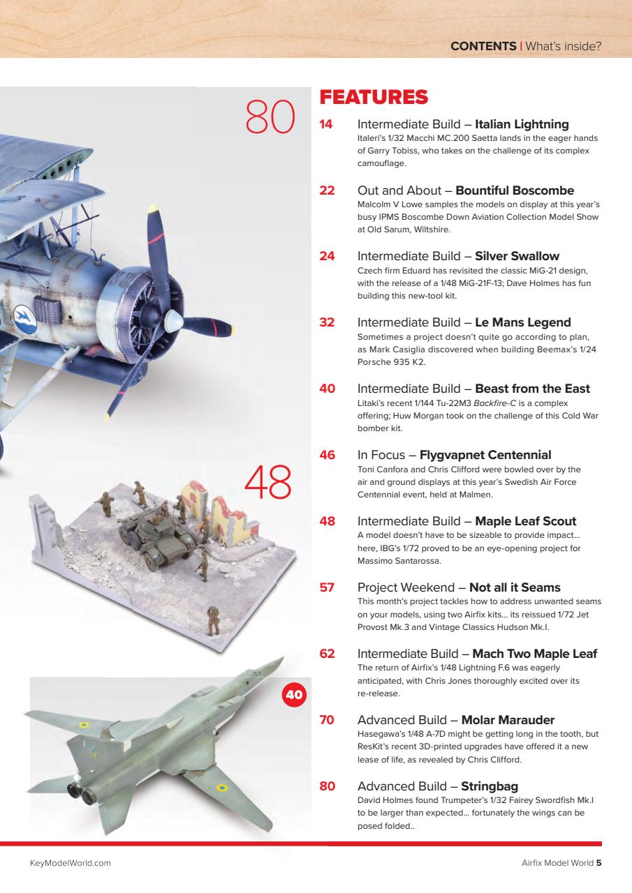 Airfix Model World Preview Pages