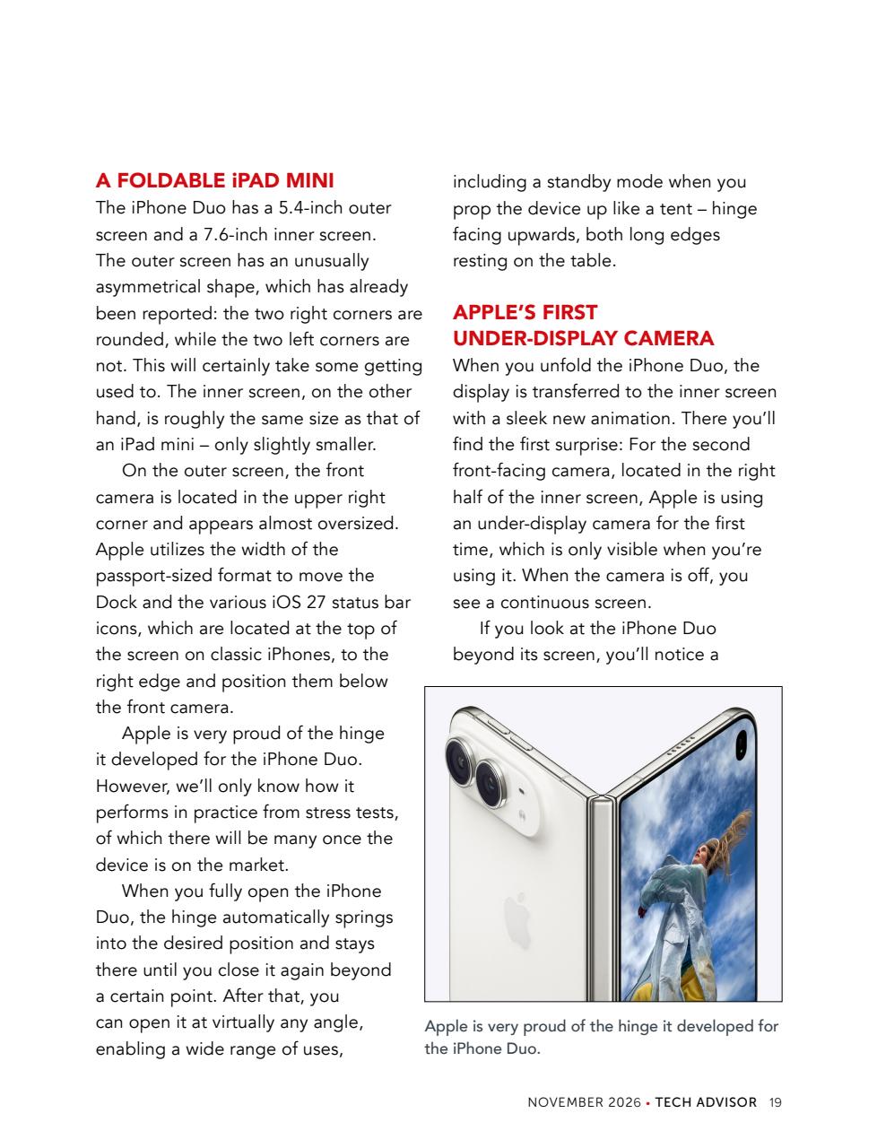 Tech Advisor Preview Pages