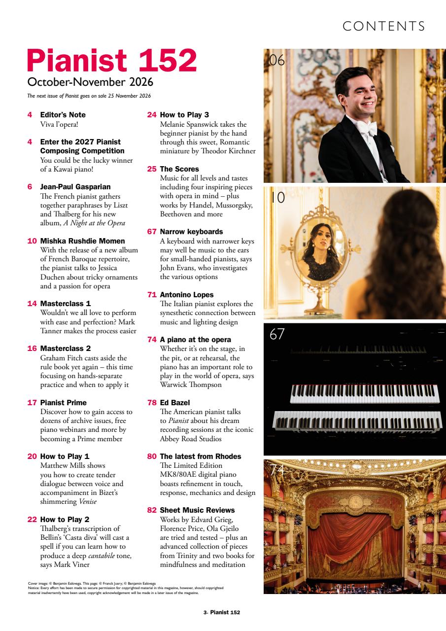 Pianist Preview Pages