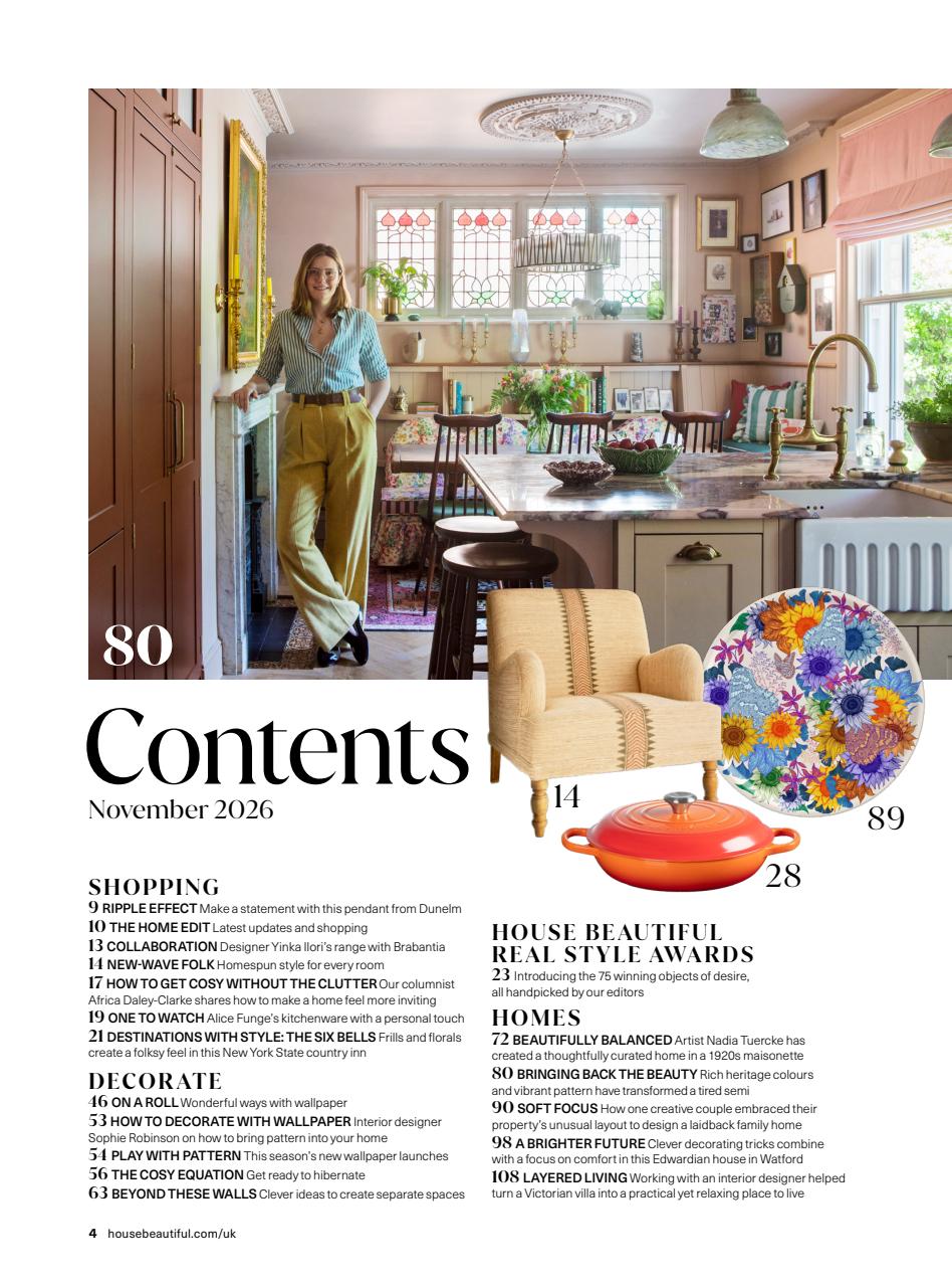 House Beautiful Preview Pages