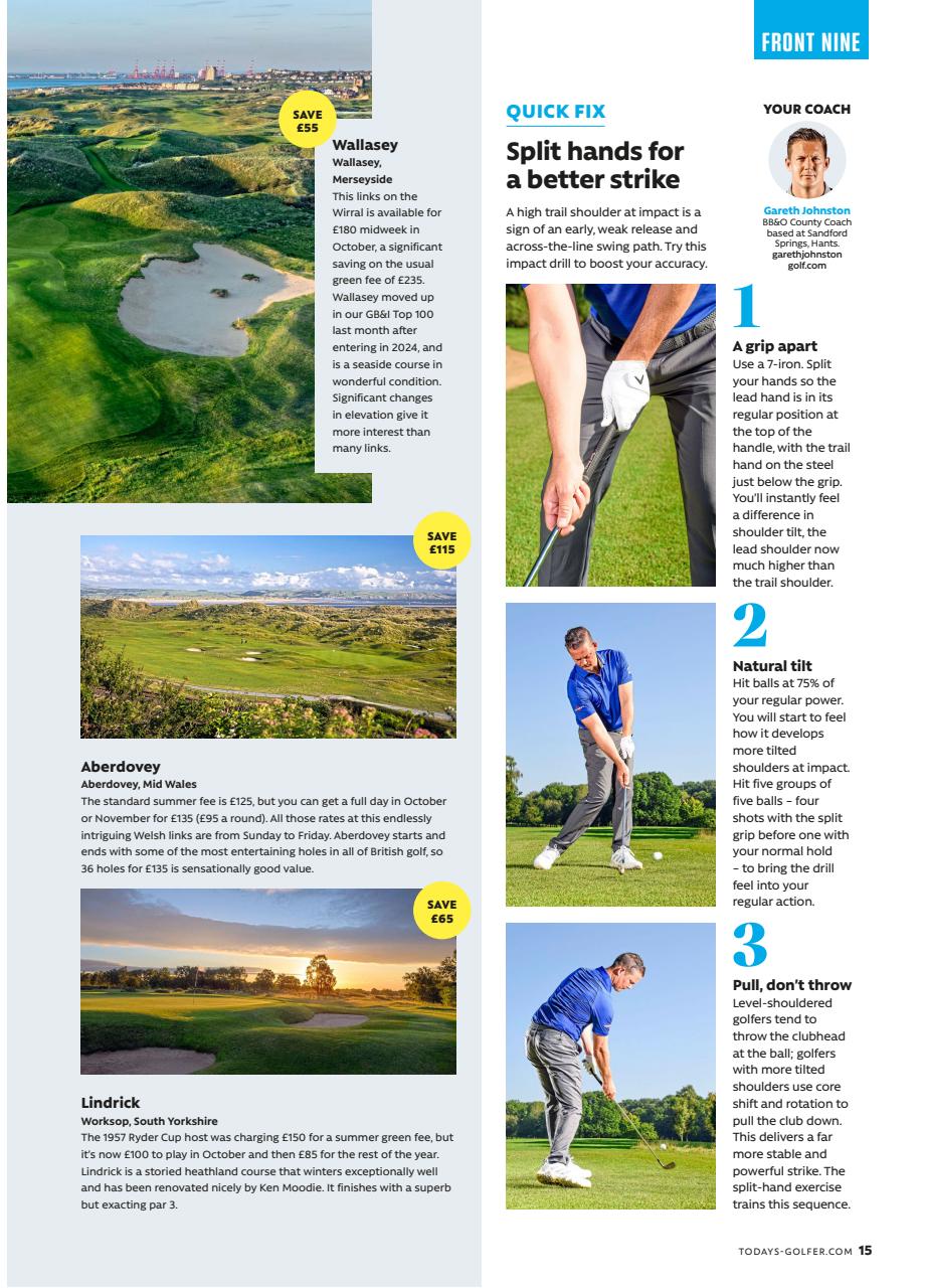 Today's Golfer Preview Pages