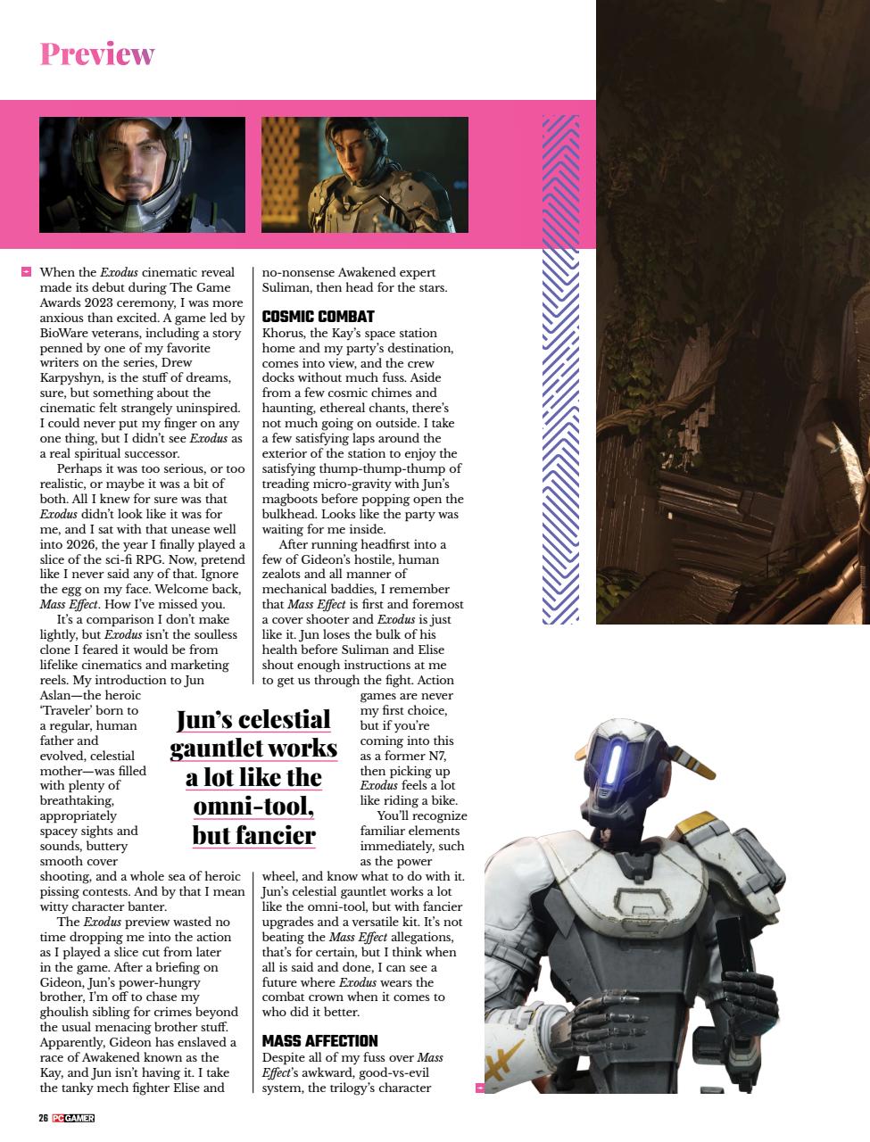 PC Gamer (US Edition) Preview Pages