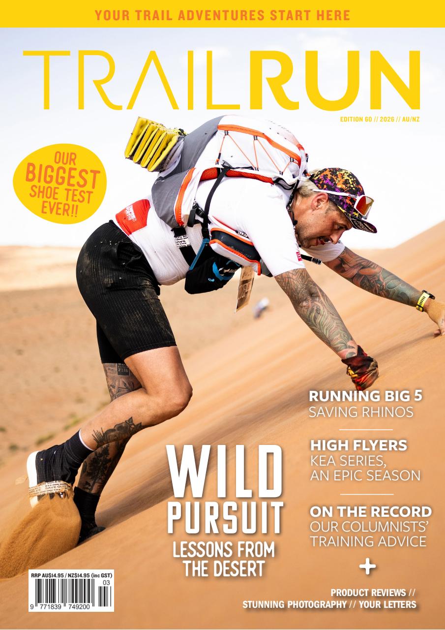 Trail Run Magazine Preview Pages