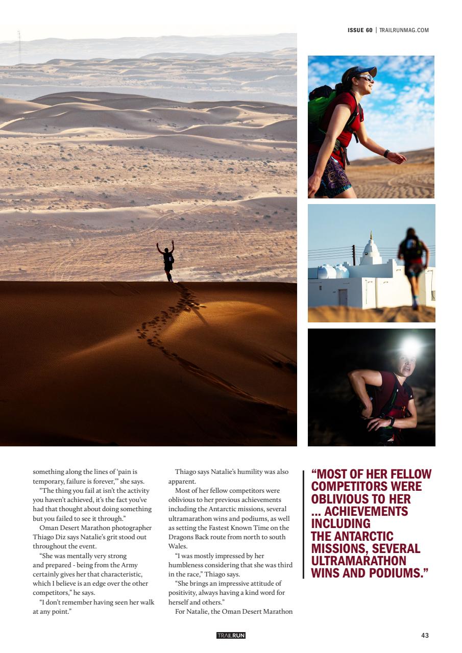Trail Run Magazine Preview Pages