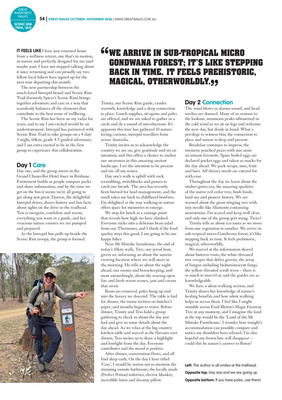 Great Walks Preview Pages