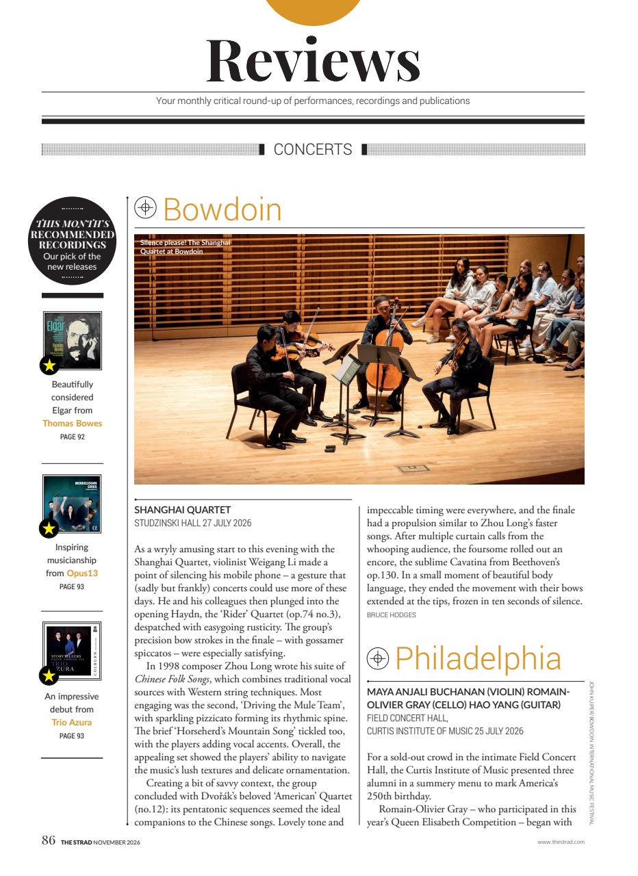 The Strad Preview Pages