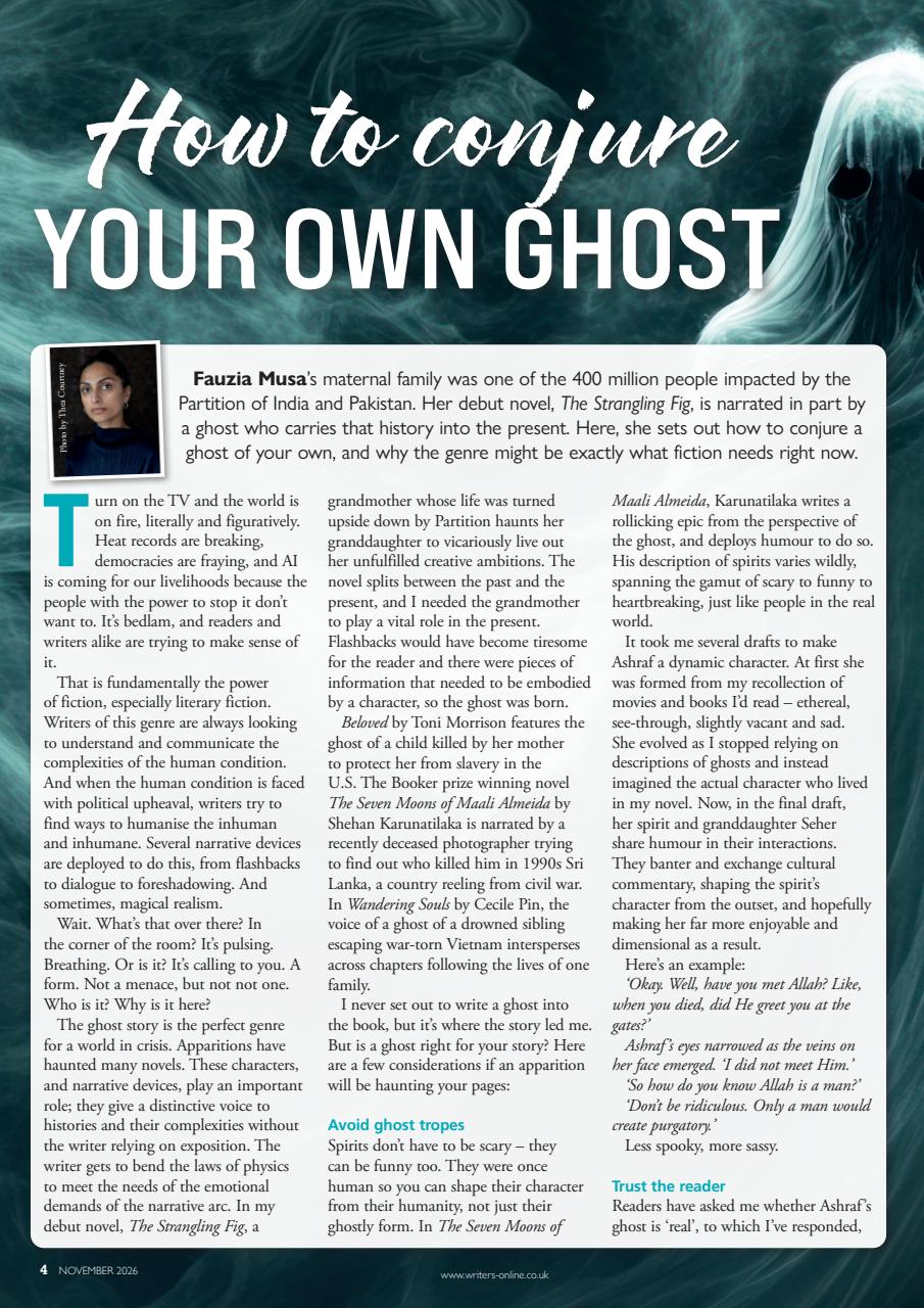 Writing Magazine Preview Pages