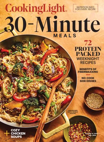 Cooking Light issue Fall 2026