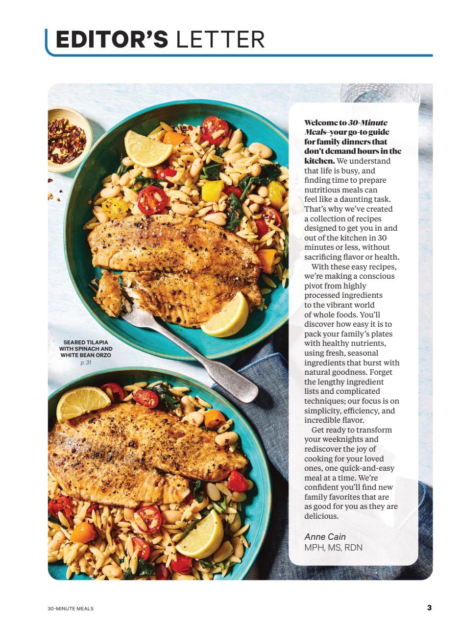Cooking Light Preview Pages
