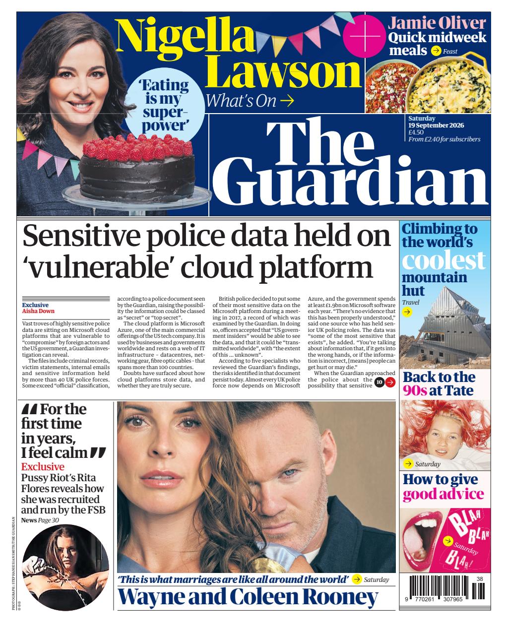 The Guardian Newspaper Preview Pages