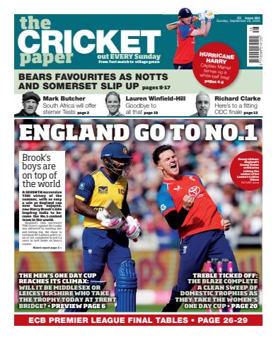 The Cricket Paper issue The Cricket Paper